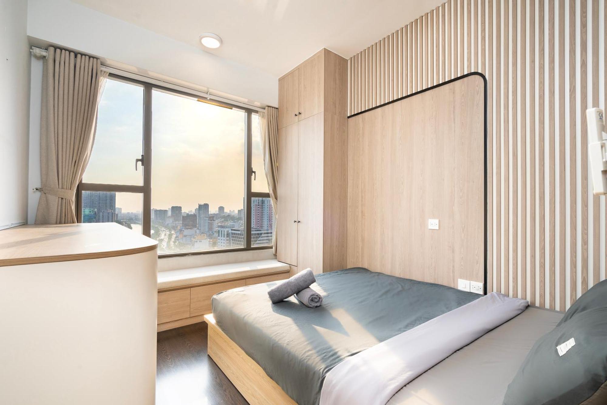 Double E Saigon Apartment In Rivergate Building Ho Chi Minh City Exterior photo
