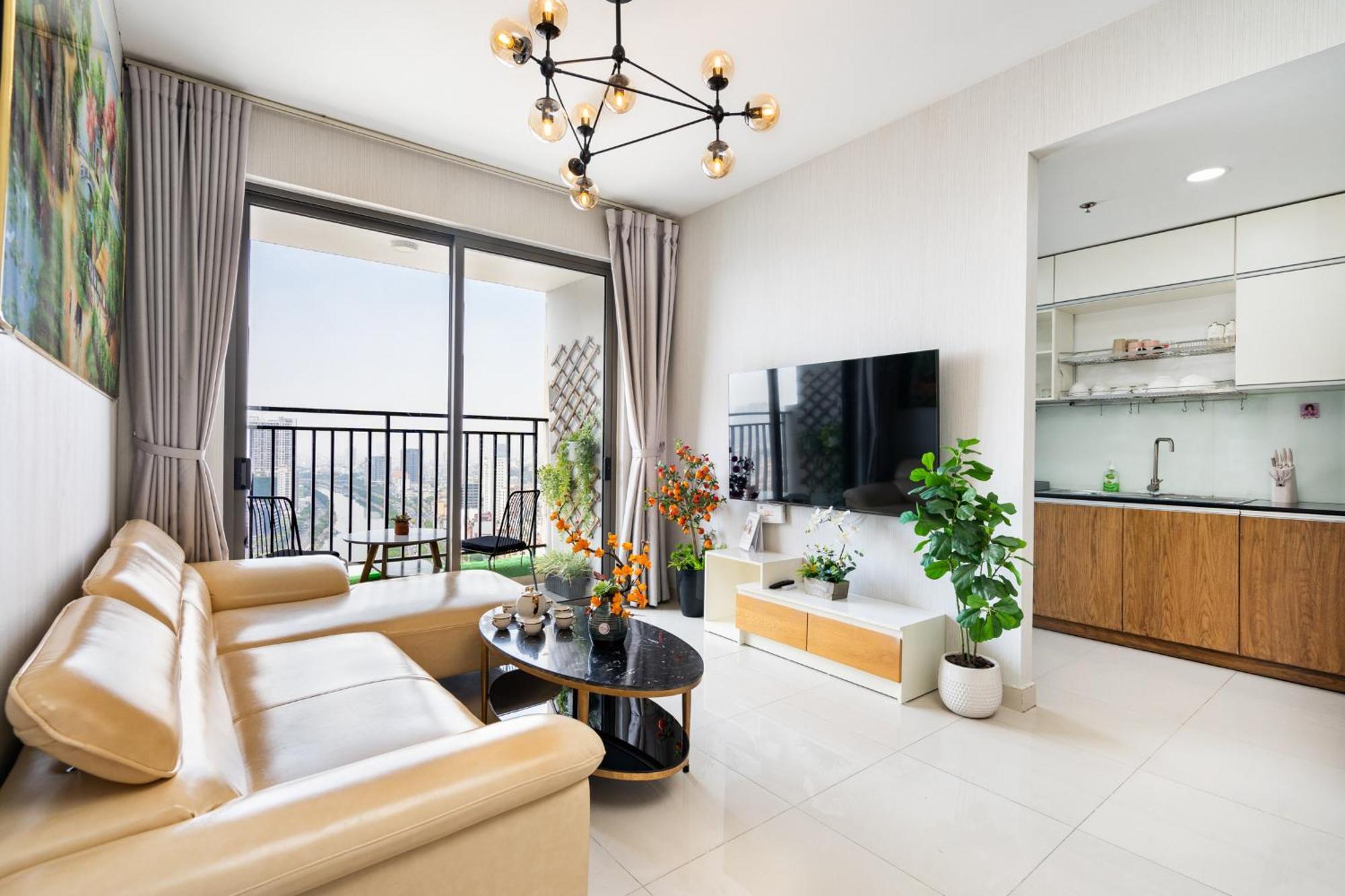 Double E Saigon Apartment In Rivergate Building Ho Chi Minh City Exterior photo