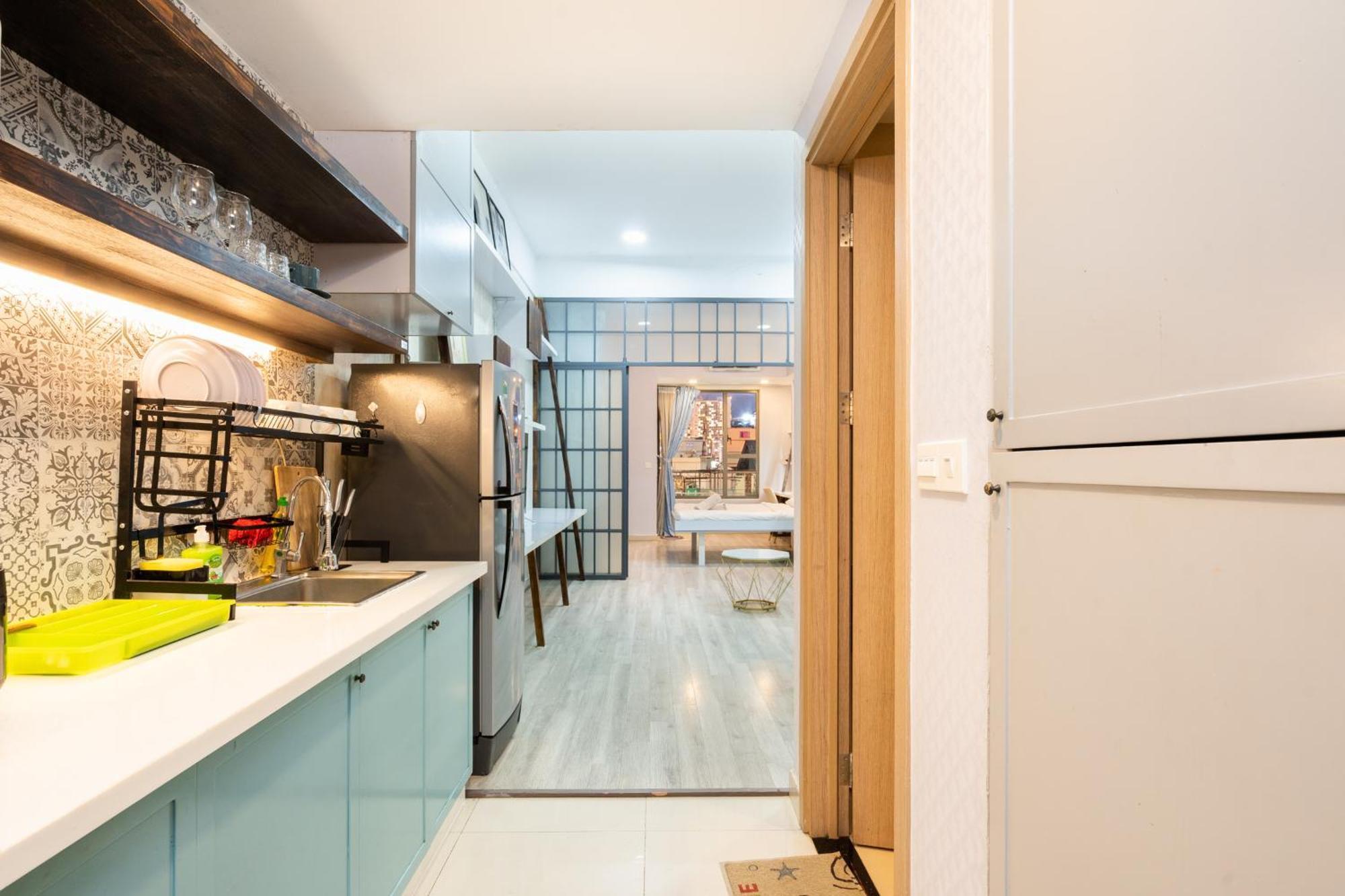 Double E Saigon Apartment In Rivergate Building Ho Chi Minh City Exterior photo